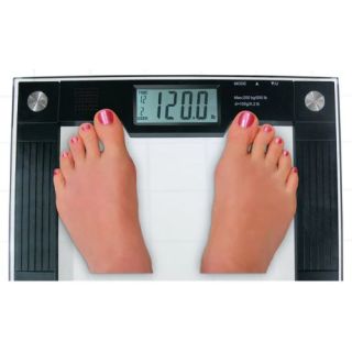 Talking X-Wide Glass Scale 550# Wt. Cap.