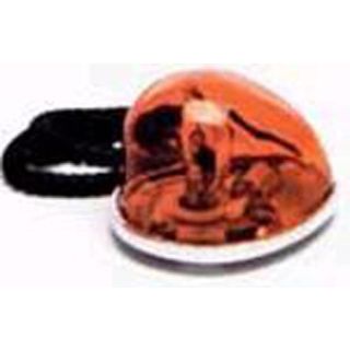 Tear Drop Dome Emergency Light Red