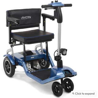 Journey So Lite Foldable Lightweight 4-Wheel Mobility Scooter
